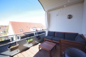 Balkon - K117 - Angenehme Wohnung Kehl Sundheim